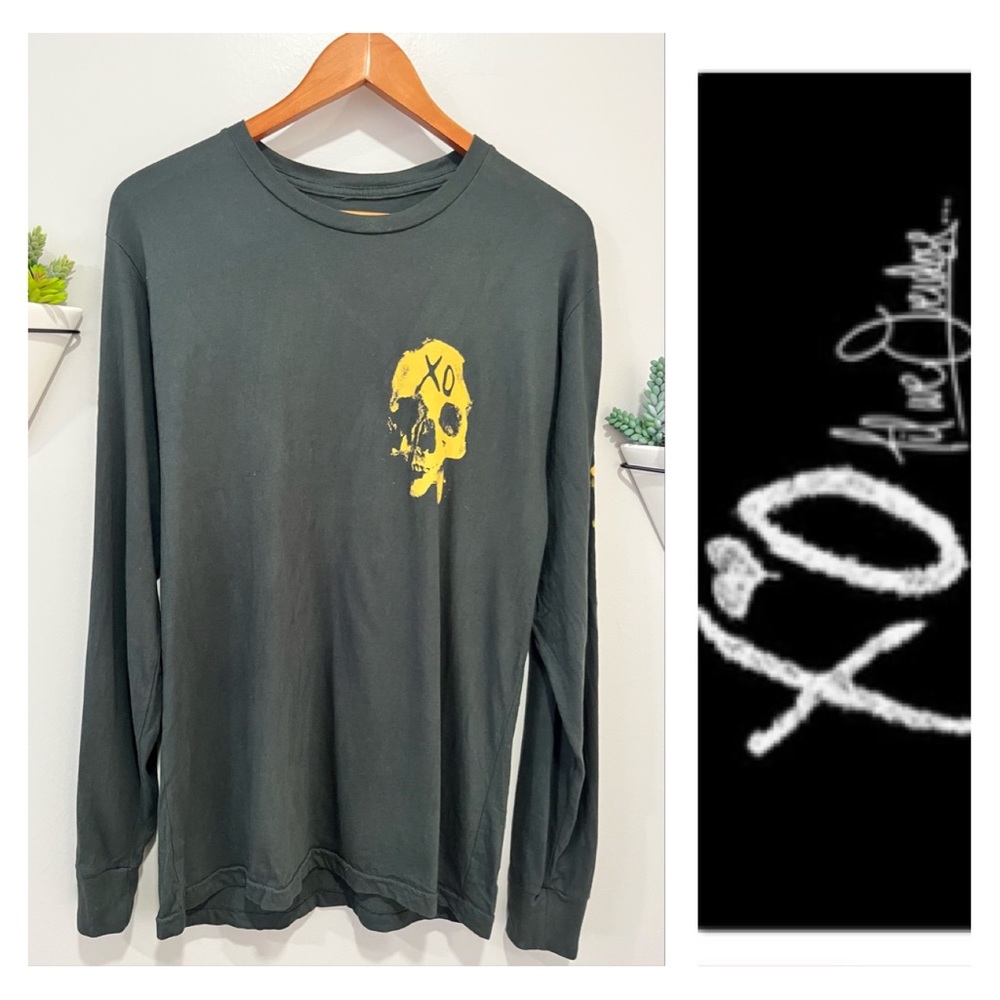 XO•THE WEEKEND•Men’s Long Sleeve Shirt